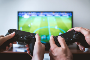 playing game